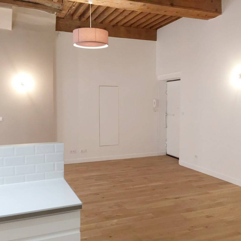 Finition salon studio à Lyon 1er